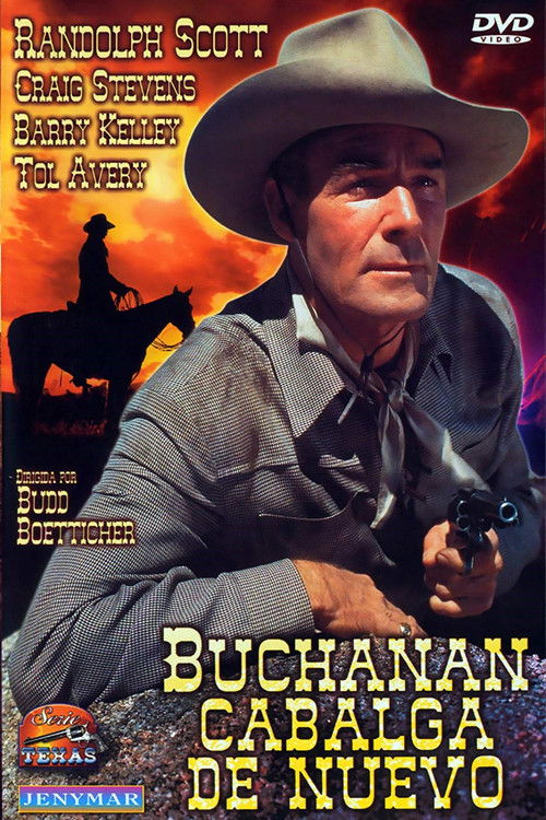 Póster de Buchanan cabalga de nuevo