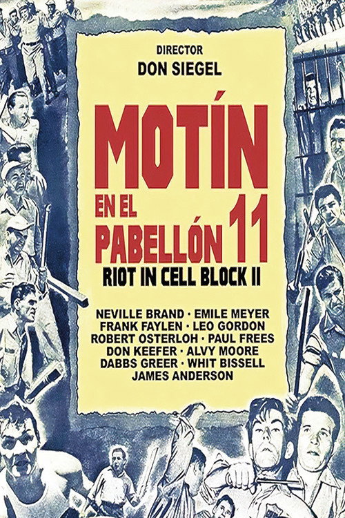 Póster de Riot in Cell Block 11