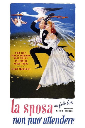 Póster de La sposa non può attendere