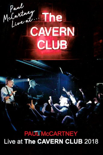 Póster de Paul McCartney Live at the Cavern Club