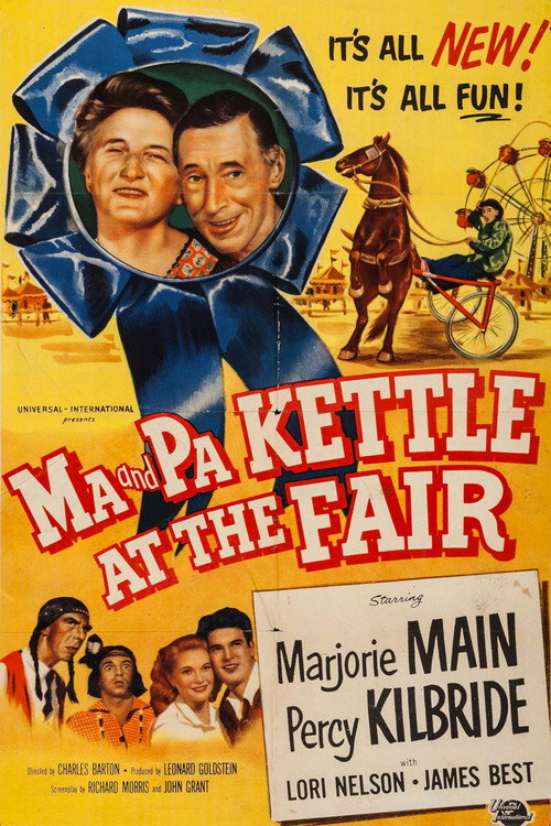 Póster de Ma and Pa Kettle at the Fair