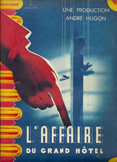 Póster de L'Affaire du Grand Hôtel