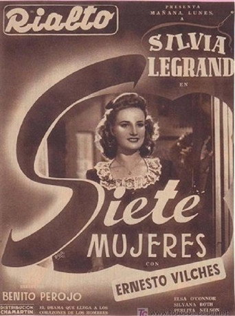 Póster de Siete mujeres