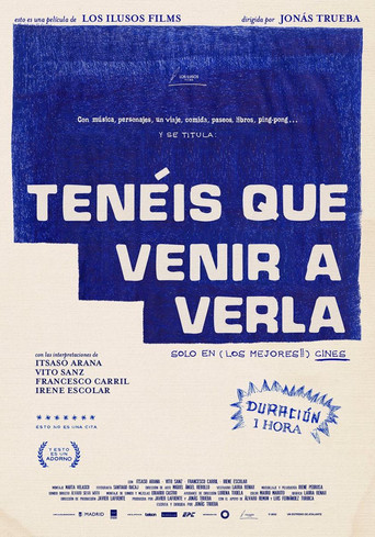 Póster de Tenéis que venir a verla