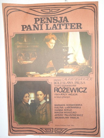 Póster de Pensja pani Latter