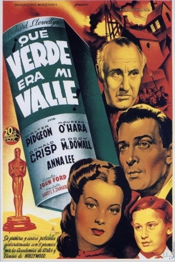 Póster de ¡Qué verde era mi valle!