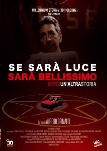 Póster de Se sarà luce sarà bellissimo - Moro: Un'altra storia