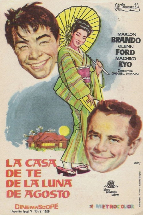 Póster de The Teahouse of the August Moon
