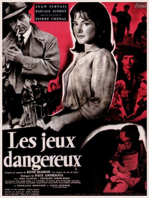 Póster de Les Jeux dangereux