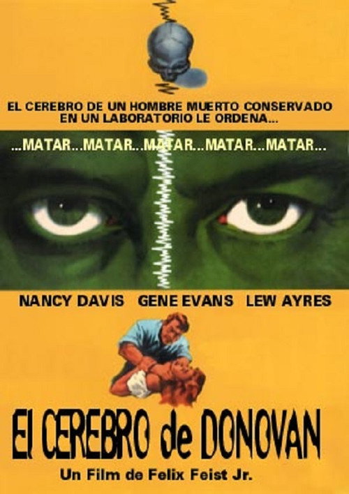 Póster de El cerebro de Donovan