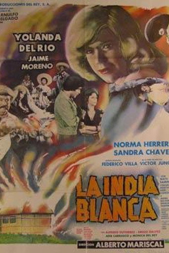 Póster de La india blanca