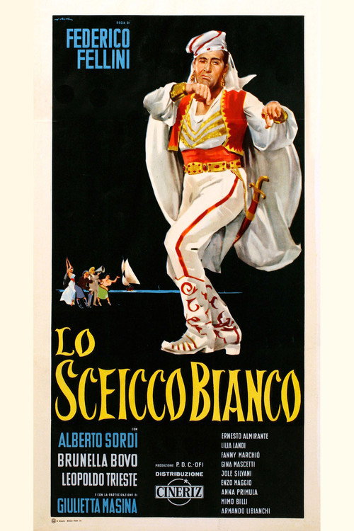Póster de Lo sceicco bianco