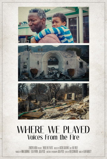 Póster de Where We Played: Voices From the Fire