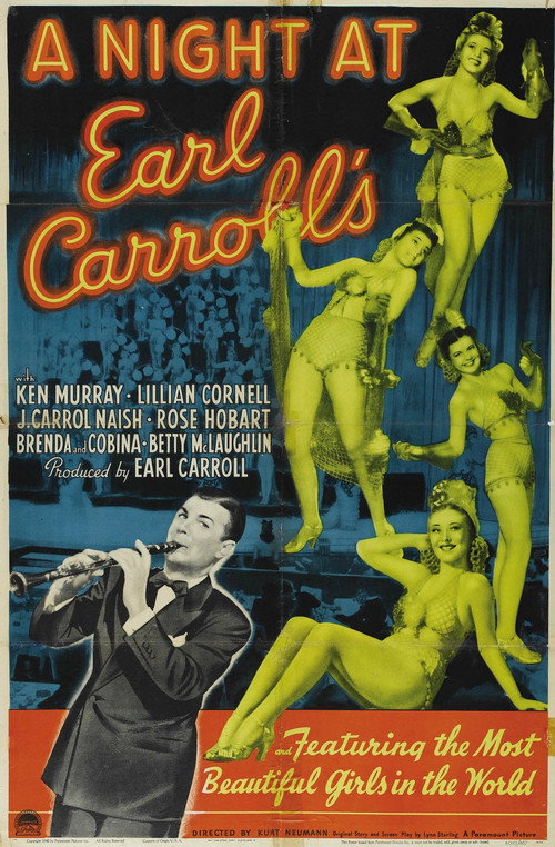 Póster de A Night at Earl Carroll's