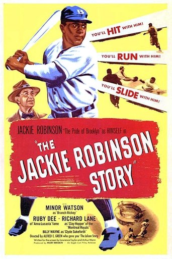 Póster de The Jackie Robinson Story