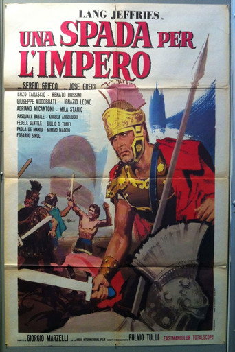 Póster de Una spada per l'impero