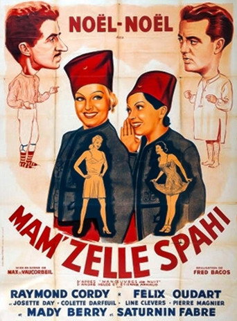 Póster de Mam'zelle Spahi