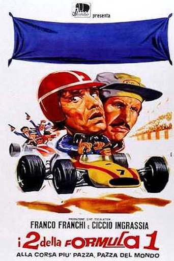 Póster de I due della F. 1 alla corsa più pazza, pazza del mondo