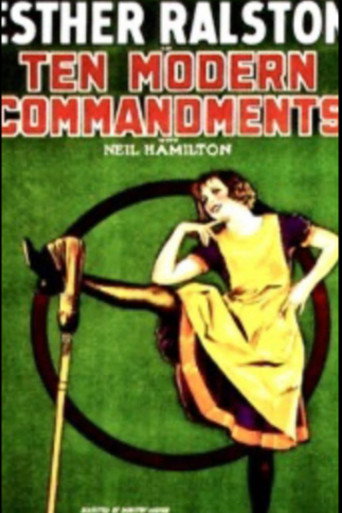 Póster de Ten Modern Commandments