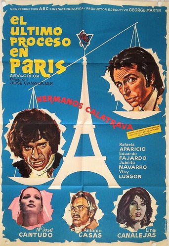 Póster de El último proceso en París