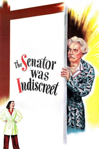 Póster de The Senator Was Indiscreet