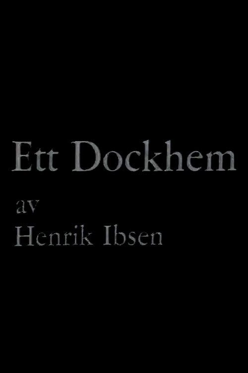 Póster de Ett Dockhem