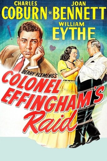 Póster de Colonel Effingham's Raid