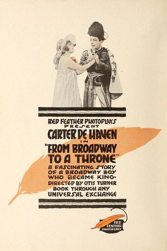 Póster de From Broadway to a Throne