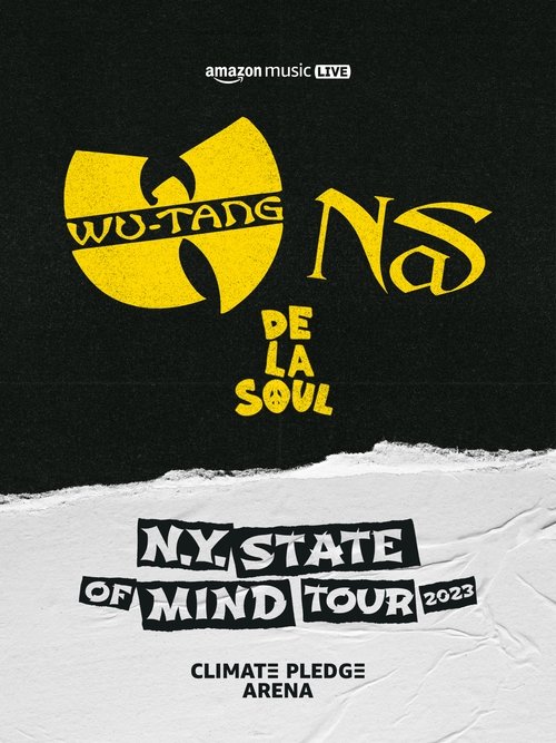 Póster de Wu-Tang Clan & Nas: NY State of Mind Tour at Climate Pledge Arena