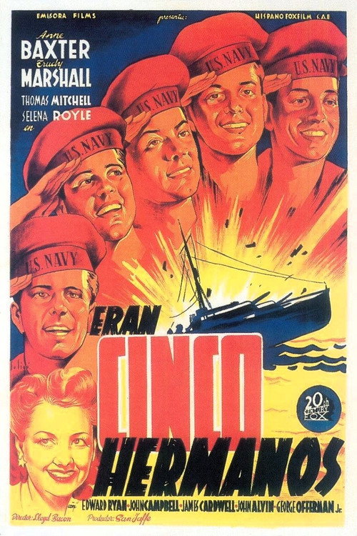 Póster de The Fighting Sullivans