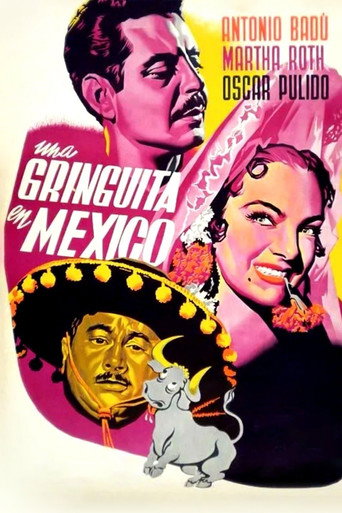 Póster de Una gringuita en México