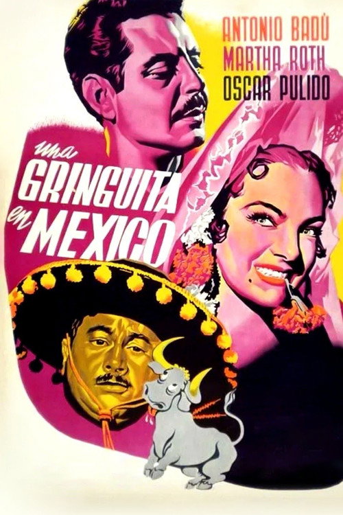 Póster de Una gringuita en México