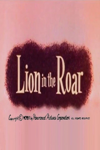 Póster de Lion in the Roar