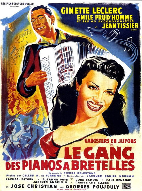 Póster de Le Gang des pianos à bretelles
