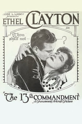 Póster de The 13th Commandment