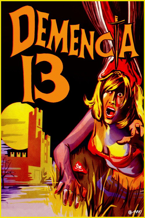 Póster de Dementia 13