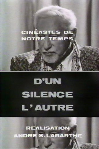 Póster de D'un silence l'autre - Josef von Sternberg