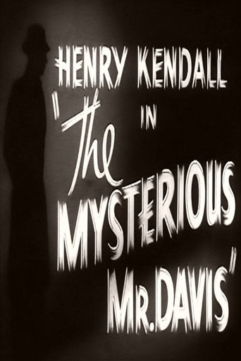Póster de The Mysterious Mr. Davis