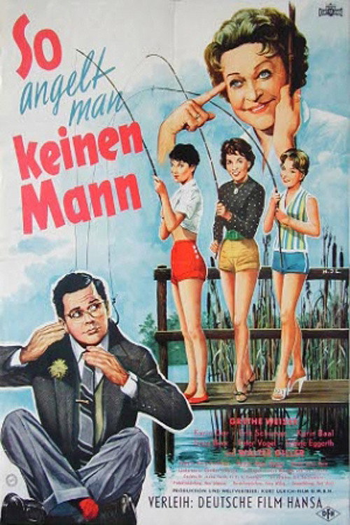 Póster de So angelt man keinen Mann