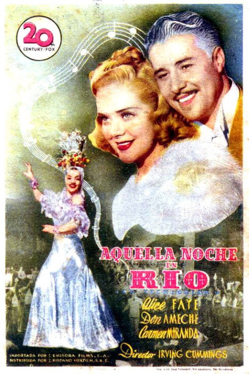 Póster de That Night in Rio