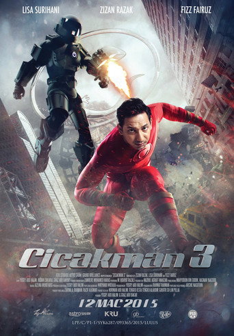 Póster de Cicakman 3