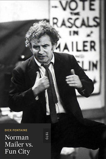 Póster de Norman Mailer vs. Fun City