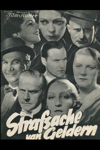 Póster de Strafsache van Geldern