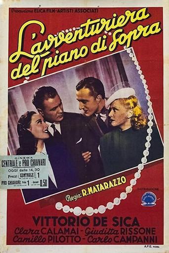 Póster de L'avventuriera del piano di sopra