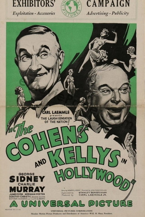 Póster de The Cohens and Kellys in Hollywood