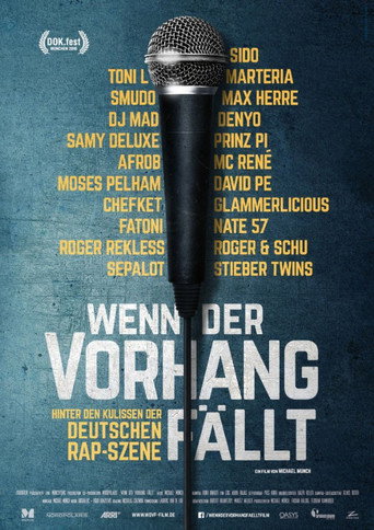 Póster de Wenn der Vorhang fällt