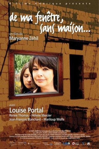 Póster de De ma fenêtre, sans maison