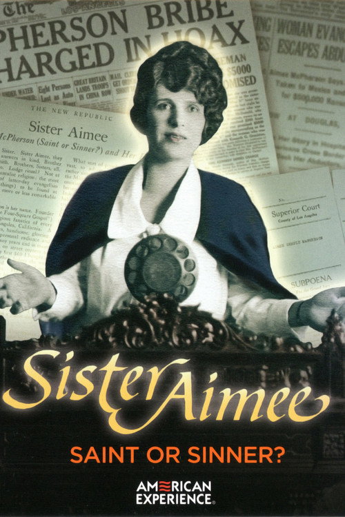 Póster de Sister Aimee