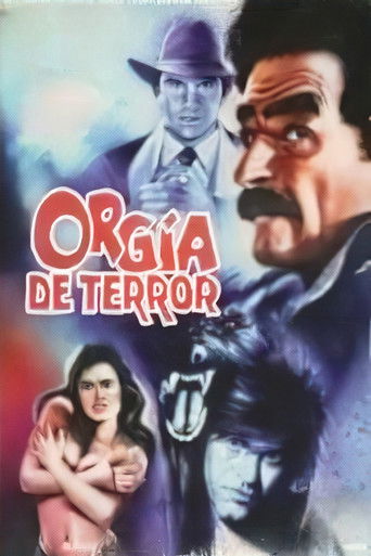 Póster de Orgía de terror
