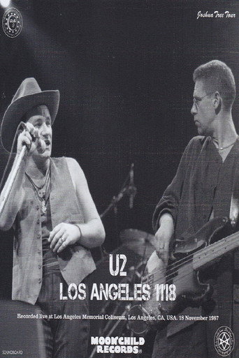 Póster de U2 - Live from Los Angeles 1987